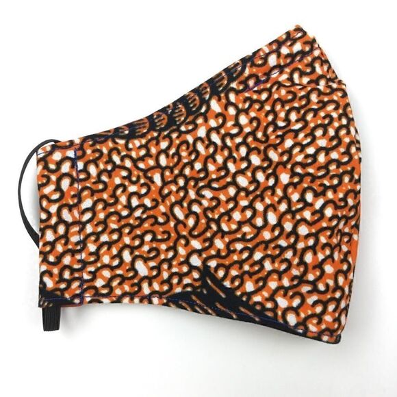 2/$15 - Orange Mask, African Wax Face Mask, Filti Filter - Picture 1 of 15